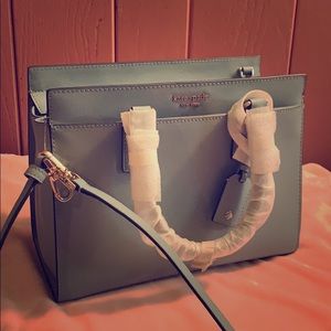 NWT Kate Spade seaside blue medium satchel